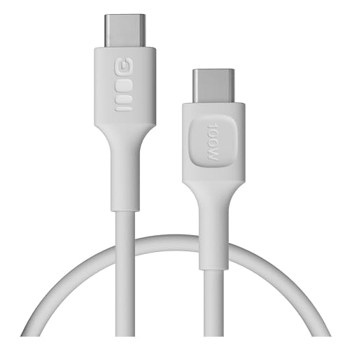 Green Cell PowerFlex Câble USB-C vers USB-C 0,3m PD 100W Blanc