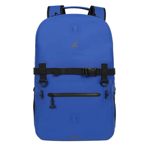 Breakwater Supply™ Waterproof IP68 Submersible Backpack with Airtight Zippers | Laptop Travel Outdoors | Fogland 25L 20L - Detailed View