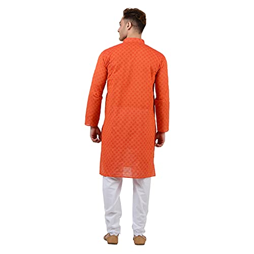 Image of Maharaja Shirt Men's Cotton Kurta Pyjama