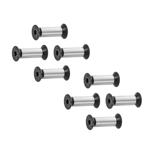 TOPBATHY 2 Juegos Tornillo De Mango Equipo De Reparación Remaches De Bricolaje Para Mango De Cuchillo. Sujetadores De Acero Para Mangos De Silver Aleación De Acero 4 Uds * 2