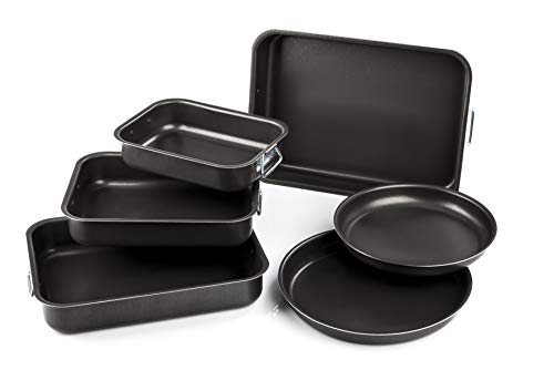Plat à rôti lasagnes aluminium revêtu Barazzoni 30 cm