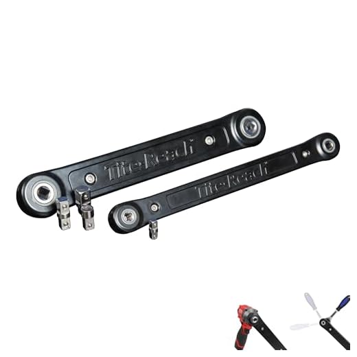 Tite-Reach - Schraubenschlüssel-Verlängerung Kombiset 3/8 & 1/4 Schwarz