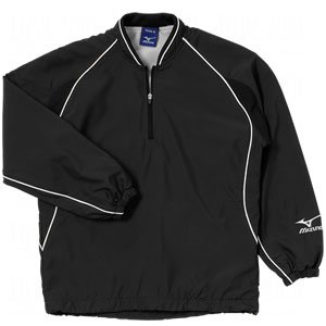 Maillot de batteur Mizuno Youth Prestige noir XL vêtement de baseball junior