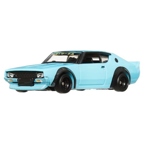 Hot Wheels Premium Team Transport Culture, Nissan Skyline 200 GT-R LBWK, Die-cast Toy Car, 24.13 cm