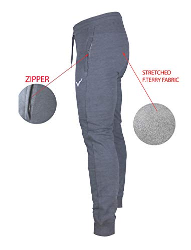 SCREENSHOT Sports Mens Premium Slim Fit Workout Pants - Athletic Jogger Fitness Gym Sweatpants4