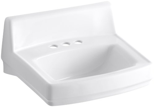 KOHLER K-2032-0 Greenwich Wall-Mount Bathroom Sink, White #1