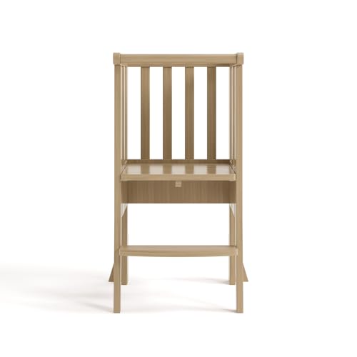 Image of Storkcraft Toddler Standing Tower Kitchen Step Stool, Driftwood
