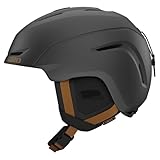 Giro Ski Neo esquí-Casco de Snowboard para Hombres, Mujeres y jóvenes-Carbón metálico/Bronceado-M (55,5-59 cm), M (55.5-59cm)