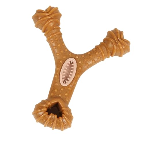 QAOVLTH 犬用おやつおもちゃ、犬用おやつディスペンサーおもちゃ |小型犬・大型犬用ペットフードディスペンサー、デンタルケア用おもちゃ