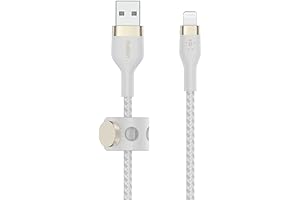 Belkin BoostCharge Pro Flex Braided USB Type A to Lightning Cable