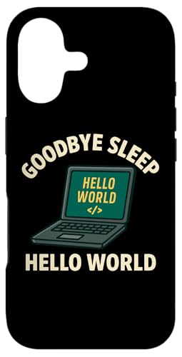 Goodbye Sleep Hello World ʔR[fBOOtBbN X}zP[X iPhone 17 p