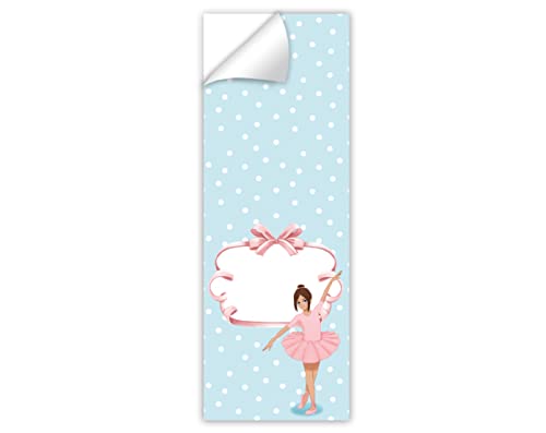 Junapack Lot de 12 cartes d'invitation pour anniversaire d'enfant fille Ballerine avec 12 enveloppes et 12 sachets… - Image 8