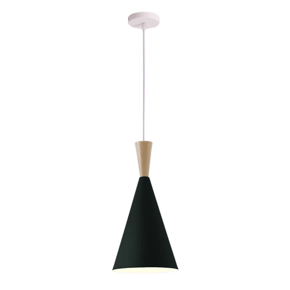 STVDEDG 1-Pack Modern Macaron Chandelier Shade Flush Mount E27 Single Head Hanging Light Industrial Personalized Pendant Lamp Porch Aisle Decoration Lighting Fixtures for Loft Coffee Kitchen Island