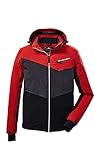 Killtec Herren Funktionsjacke/ Skijacke mit abzippbarer Kapuze und Schneefang - KSW 262 MN SKI JCKT, schwarz, XXL, 37602-000