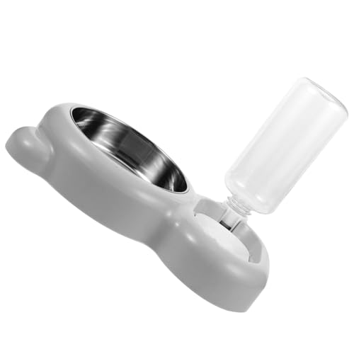 CIYODO 用フードボウル 多機 水 グレーの 製 用フィーダー 滑り めベース