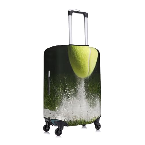 Tennis Grass Court Luggage Cover for Suitcase, Suitcase Cover Protector Fit 25-28 Inch Luggage Travel Accessories, L3