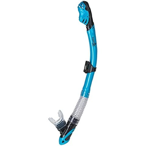 Phantom Aquatics Dry Snorkel, Aqua Cover