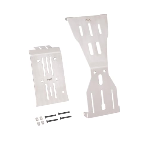 Image of KYX Racing Stainless Steel Chassis Guard Skid Plate Guard Upgrades Parts Accessories for 1 /10 RC Car ARRMA Fury Mega