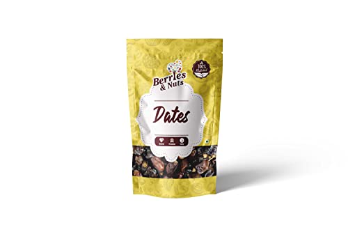 Image of Berries And Nuts Premium Khanezi Dates | Premium Size UAE Dates | 500 Grams
