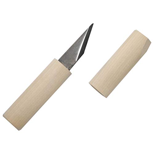 Chroma Kiridashi diestro cuchillo japonés mango madera con tapa protectora