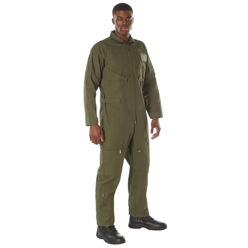 Rothco Flightsuit – Mens Pilot Coveralls – Costume Cosplay Jumpsuit