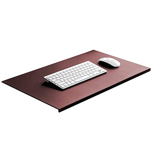 Soft PU Leather Desk Pad con Protector de Borde 90x45cm