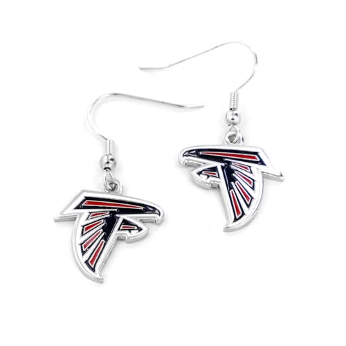 Image of aminco NFL womens NFL Logo Dangler Earrings