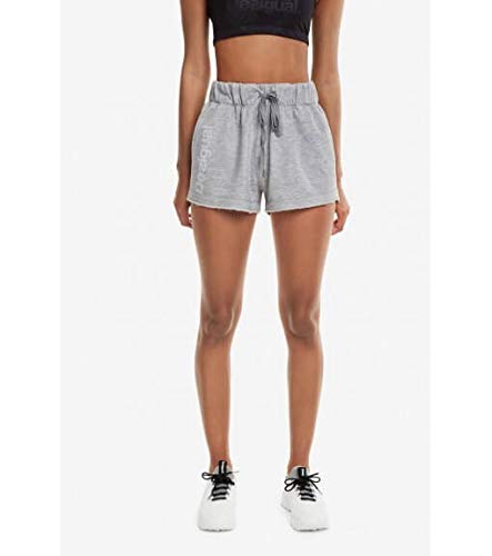 Desigual Essentials 2042 Gris Vigore Claro Bañador, Mujer, Medium
