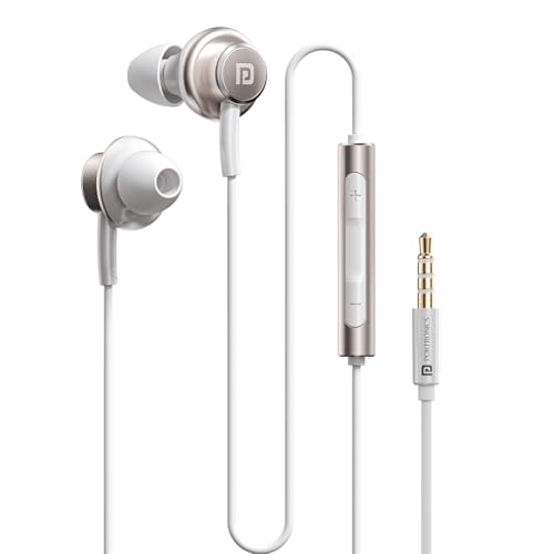 Portronics Conch Sigma A in Ear 3.5mm Aux Wired Earphones with in...