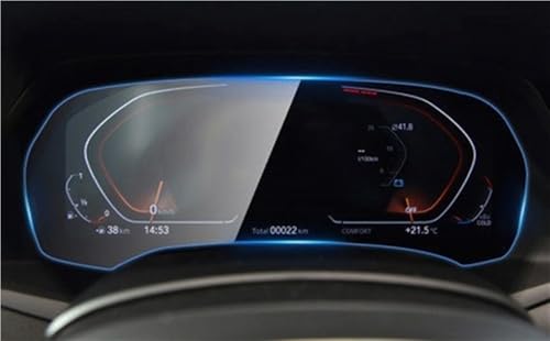 Protection verre trempé pour GPS de voiture haut de gamme compatible X5 X6 X7 2019-2022