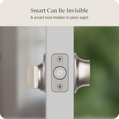 Locks Level Lock Smart Lock – World’s Smallest, Most Beautifully Designed Matter-Over-Thread Deadbolt – Level App for iOS & Android | Works with Apple Home (Satin Nickel) SmartThings Compatible Locks Level Lock Smart Lock – World’s Smallest, Most Beautifully Designed Matter-Over-Thread Deadbolt – Level App for iOS & Android | Works with Apple Home (Satin Nickel) SmartThings Compatible