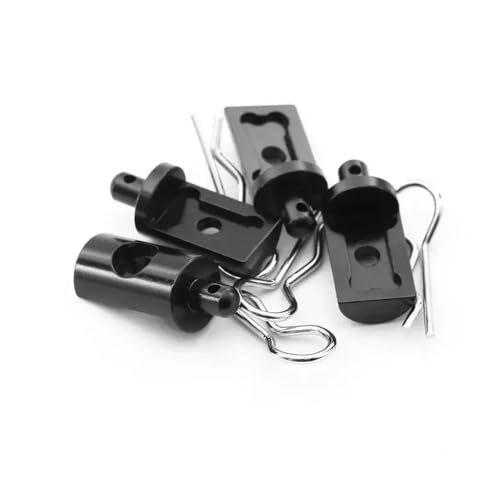 Support carrosserie 1/12 aluminium arrière compatible Lunch Box RC | Rigidité maximale