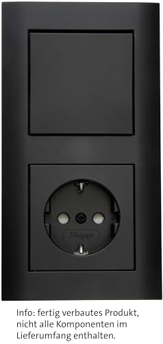 Kopp Athenis 943050058 Professional Pack Content 6 x Earthing Contact Sockets, 1-Way with Touch Protection, 16 A, 250 V~ - Image 3