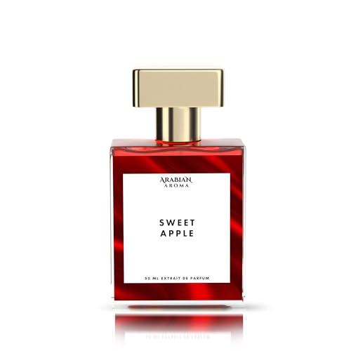 Image of Arabian Aroma Sweet Apple Foe Women | Long-Lasting Floral Fruity Gourmand Eau De Parfum Spray for Women, Extrait De Parfum, 50 Ml.