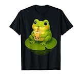 Photo Gallery cute frog bere bubble tea opere d arte maglietta Photo Gallery cute frog bere bubble tea opere d arte maglietta