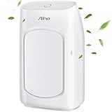 Aiho Mini Electric Dehumidifier, Protable 700ml Air Dehumidifier, Ultra Auto-Off Super Quiet Dehumidifier for Home, Closet, Bedroom, Bathroom, Office