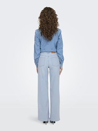 ONLY Onlmadison Blush Hw Wide DNM Cro495 Noos – Ansicht 5