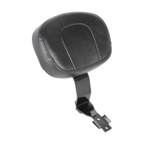 Appui-dos de conducteur moto noir Softail pour soulager les lombaires en Street Bob et Slim