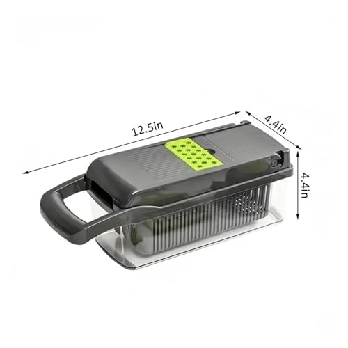 Multi-cortador de verduras 16 en 1 para cocina miniatura 7