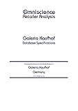 galeria kaufhof konstanz  Galeria Kaufhof - Germany: Retailer Analysis Database Specifications (Omniscience Retailer Analysis - Germany Book 38661) (English Edition)