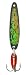 Bay De Noc 2 1-Inch Swedish Pimple Jig, 1/10-Ounce, Crushed Ice/Black Ice