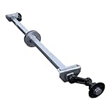 KNOTT Essieu Non freiné VG7-L pour remorque 750kg 1607mm 2027mm 4x100