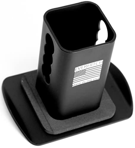 Blank Metal Hitch Cover (Fits 2" Receiver, Black 3"X4") #TOP1