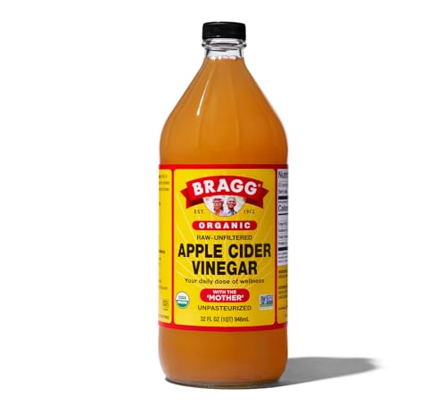 Bragg Organic Raw Apple Cider Vinegar, 32 Ounce - 1 Pack