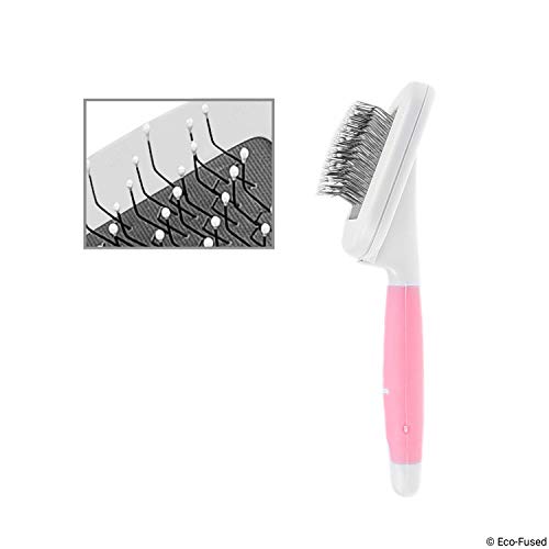 Eco-Fused-Slicker-Brush-and-Nail-Clippers-for-Dogs-Cats-and-Other-Pets-Essential-Animal-GroomingClaw-Care-Tools-Ideal-Trimmers-to-Clip-Thick-Nails-Pet-Brush-Clipper-Bundle