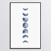 Framed Canvas Wall Art Black and White Style Canvas Prints Home Artwork Decoration for Living Room,Bedroom - 16x24 inches