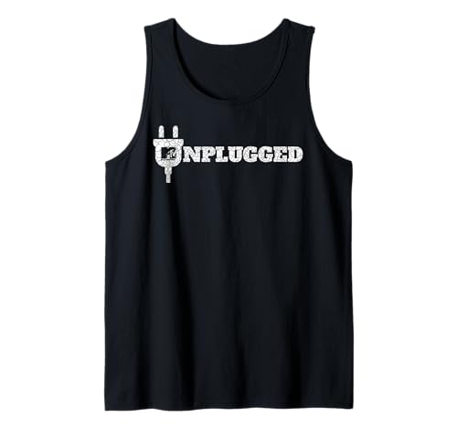 MTV Unplugged Crackled Logo Tank Top