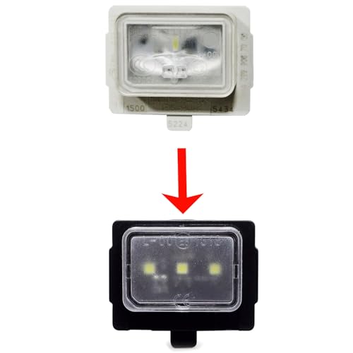 Kit Luz LED para Placa iJDMTOY Xenon White miniatura 2