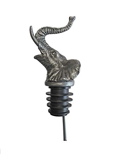Elephant Wine Aerator Pourer Premium Aerating Pourer Stainless Steel Food Grade Silicone Stopper