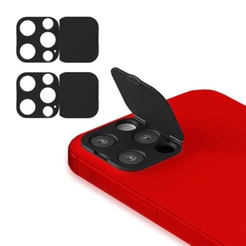 EYSOFT Phone Camera Lens Cover Compatible for iPhone 12 Pro Camera Lens Protector to Protect Your Privacy and Security Strong Adhesive 2 Pack